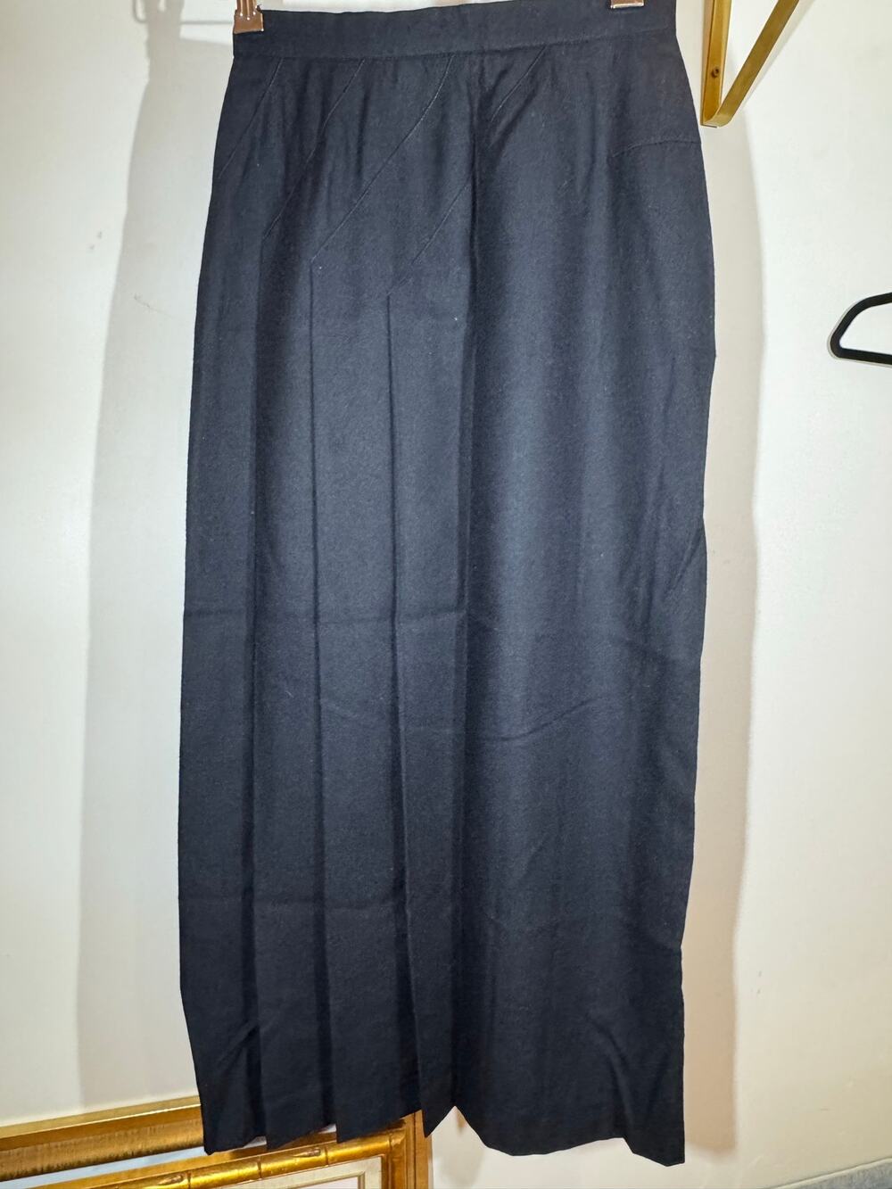 Vintage Harve Benard 100% Wool Pleated Skirt